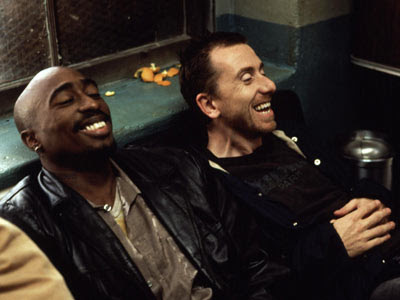 Tupac és Tim Roth Az utolsó belövés című filmben