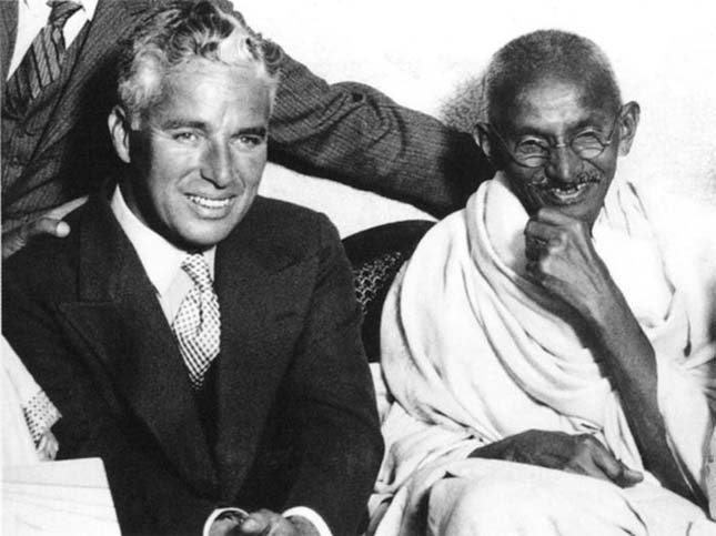 Gandhi és Chaplin