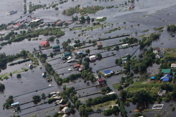 Az Amuri régióban 17 milliárd rubelre becsülik az árvíz okozta kárt