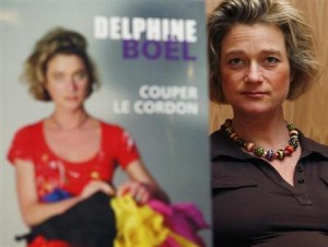 Belgian artist Boel presents her book "Cutting the Cord" in Brussels