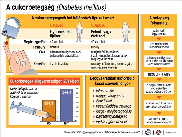 hírek a diabetes mellitus kezelésében 1 típus