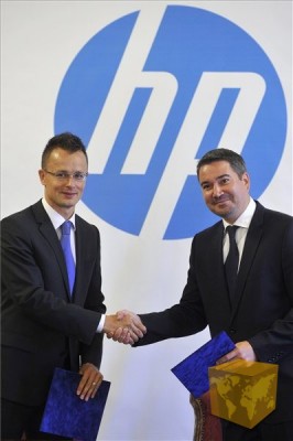 Stratégiai megállapodást kötött a kormány és a Hewlett-Packard Magyarország Kft