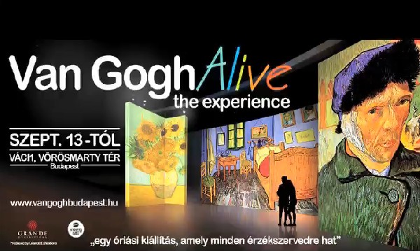 Van Gogh Alive - Lépj be a képbe! – végre egy kiállítás, ahol nem kell csendben maradni