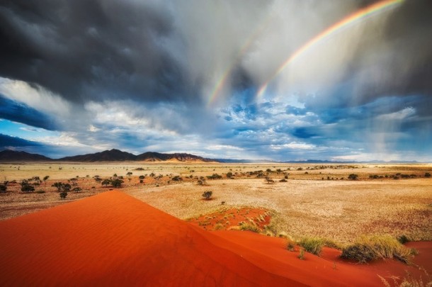 A namíb sivatag határa