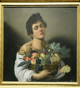 Caravaggio: Gyümölcskosaras fiú