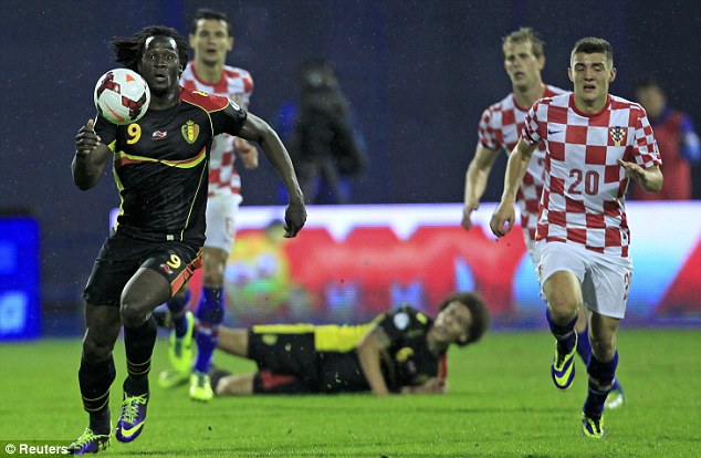 Lukaku két gólt vágott horvátországban, Belgium  kijutott (Forrás: Dailymail)