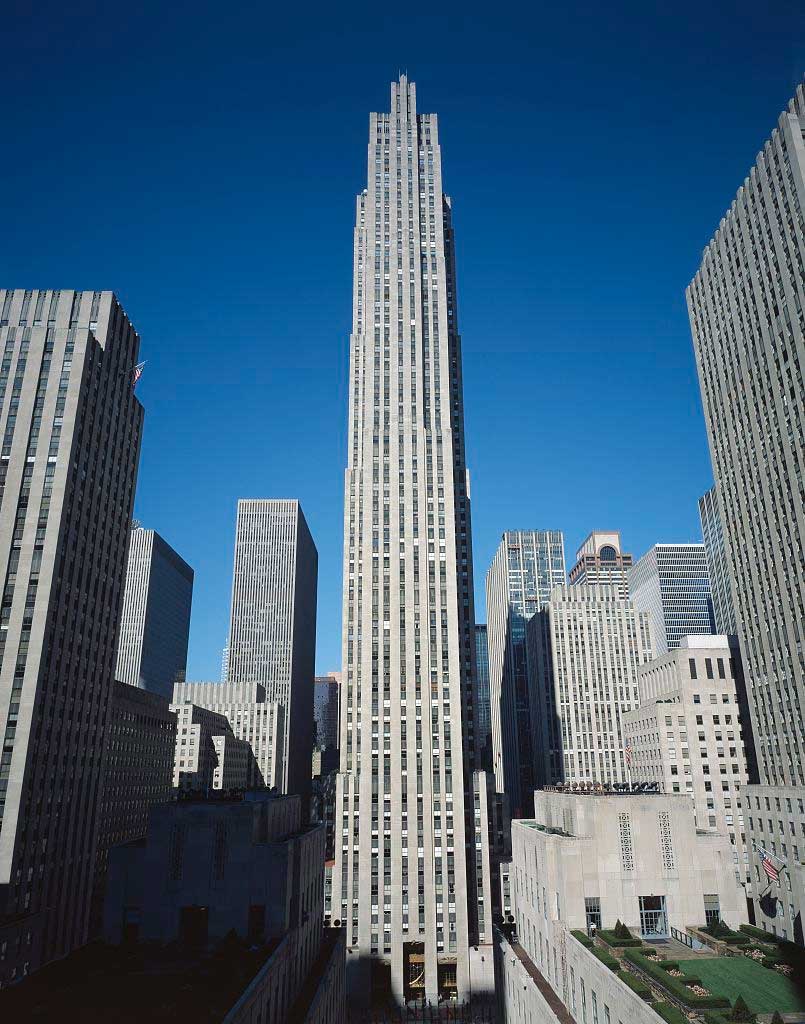 Eredeti fényképek a Rockefeller Center építéséről - videó