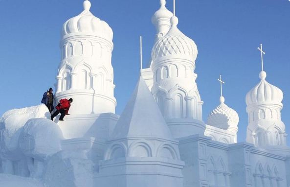 Zseniális hó szobrok a nagyvilágból