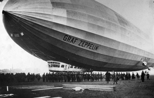 1931-ben a Zeppelin Budapesten volt, mint ahogy az Egyesült Államokban