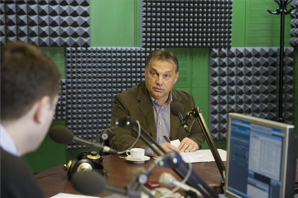 Orbán: a mindennapi életben is érezhető a növekedés