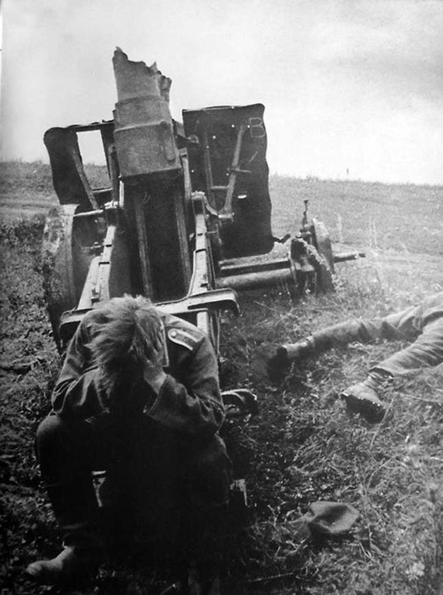Német katona kurszki csata után