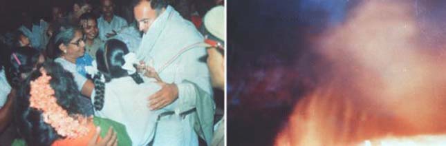 Radzsiv Gandhi női öngyikos merénylője