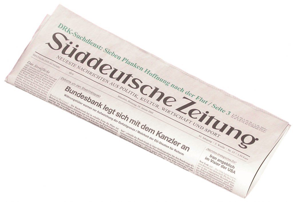 Sueddeutsche-Zeitung_newspaper