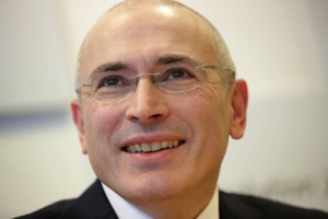 Russian former oil tycoon Mikhail Khodorkovsky