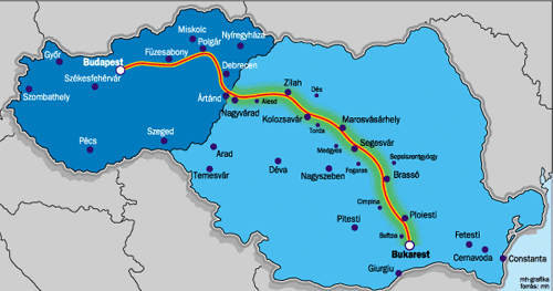 A romániai Temes megyében újabb autópálya-szakaszokat adtak át a forgalomnak