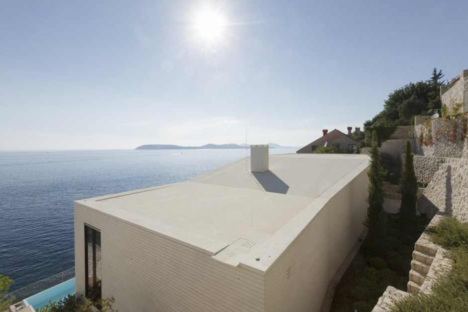 Ház az Adriai-tenger mellett