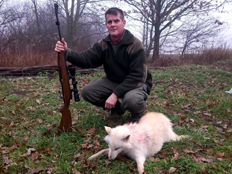 Fehér aranysakált lőtt egy vadász a Drávánál! – fotó