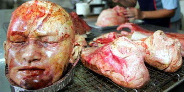 Bizarr pékség, ahol emberi testrészeket fogyaszthatunk – fotók és videó