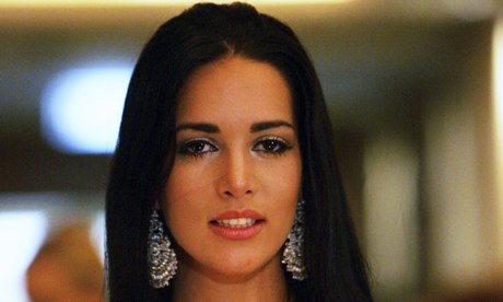 Former Miss Venezuela Monica Spear in the 2005 pageant. Spear was killed by armed robbers