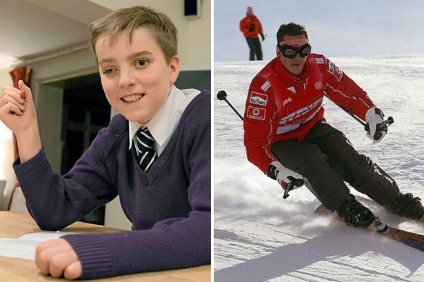 Tíz éves kisfiú példája ad reményt Michael Schumacher családjának