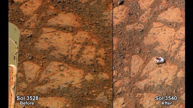 Marson talált kő miatt perli a NASA-t az összeesküvés-elméletet gyártó tudós