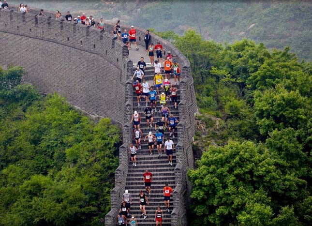 A Kínai nagy fal futóversenye