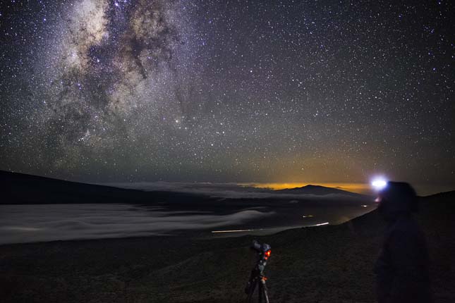 Self Portrain under the Stars