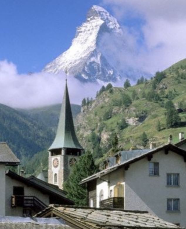 Matterhorn viewed from Zermatt