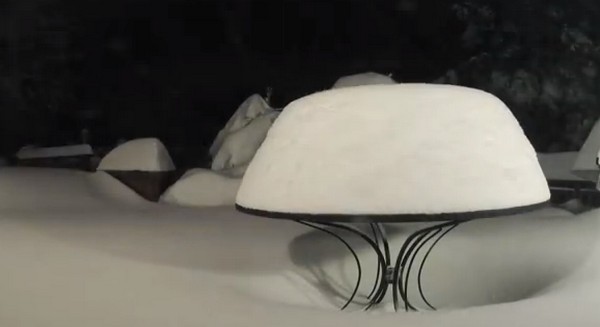 Szuper time-lapse videó hatalmas havazásról!