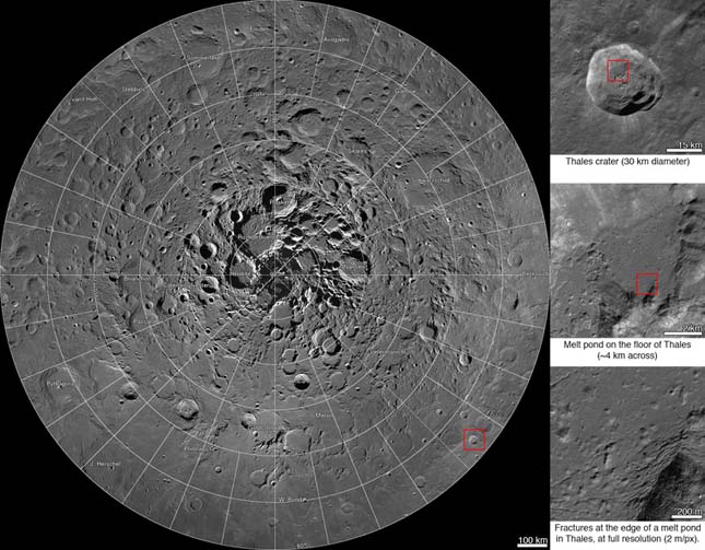 NASA felvétele a Holdról 867 milliárd pixelben