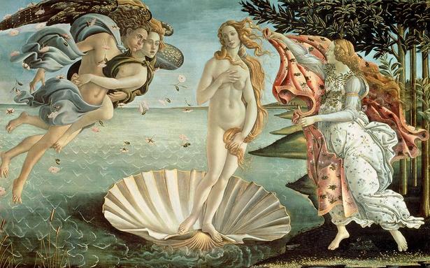 Pucérra vetkőzött az Uffizi Képtárban