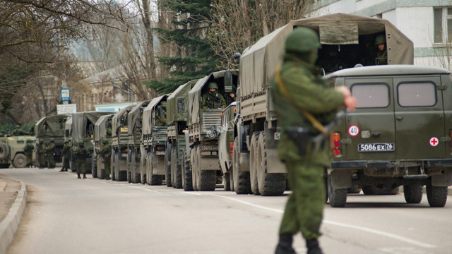 Ukrán válság - Orosz katonák elfoglaltak egy ukrán határőrposztot