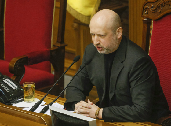 Ukrán válság - Turcsinov: a kormány nem ura a donyecki helyzetnek