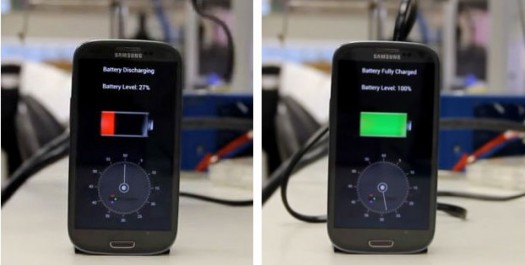 Fél perc alatt fel lehet feltölteni az új mobiltelefon akkumulátort (videó)