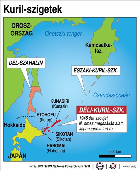 Moszkva jelentősen növeli katonai jelenlétét a Kuril-szigeteken