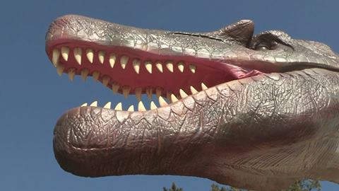 Az ország első dinoszauruszparkja nyílt meg Reziben