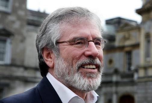 Továbbra is őrizetben van a Sinn Féin elnöke