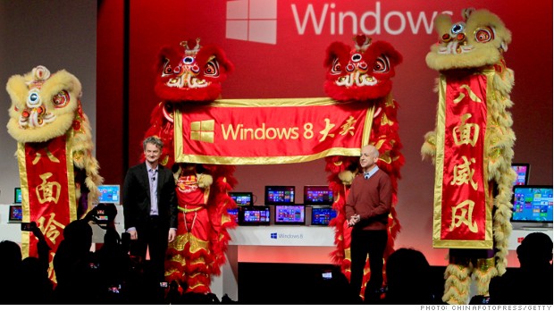Nem kell Kínának a Windows 8