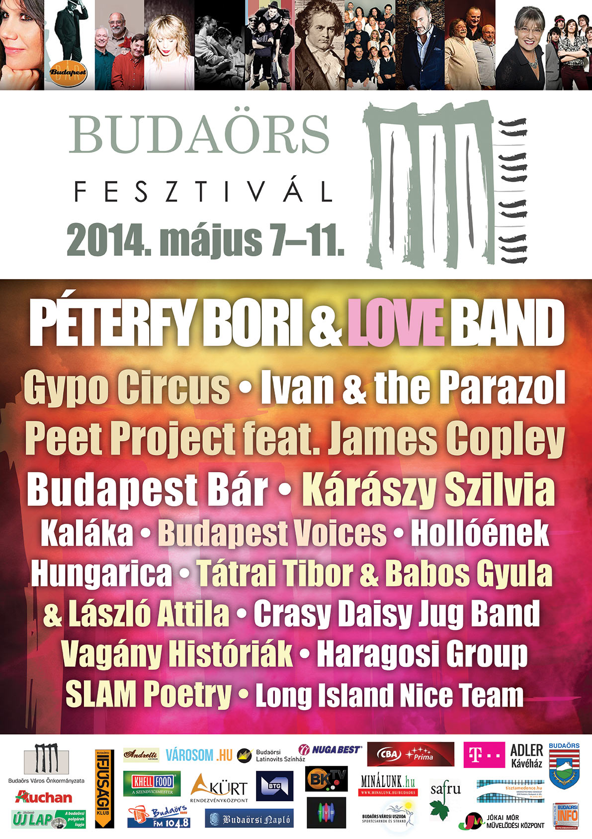 Budaörs Fesztivál utcabállal és koncertekkel