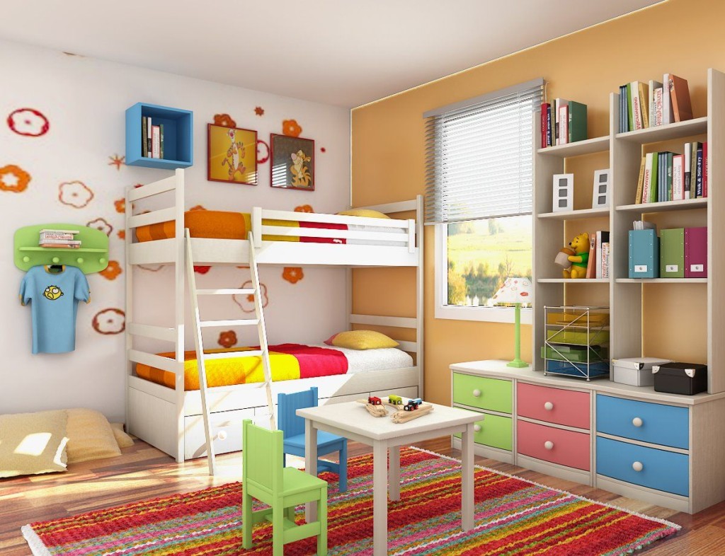 Tippek gyermek hálószobák tároló-rendszereihez