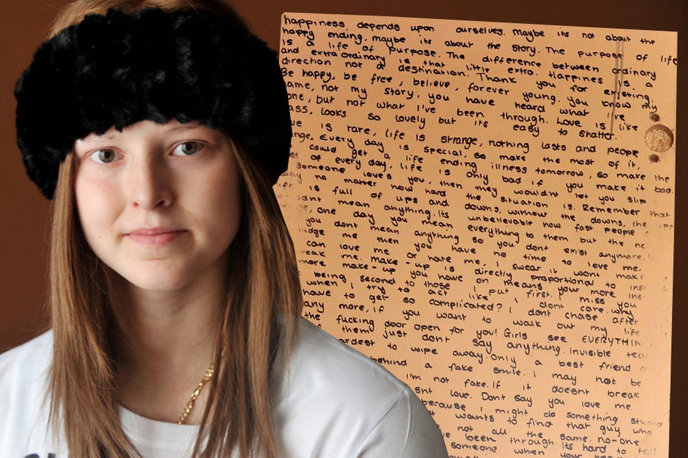 Szívszorító! Tükörre írta üzenetét családjának az elhunyt lány - fotó