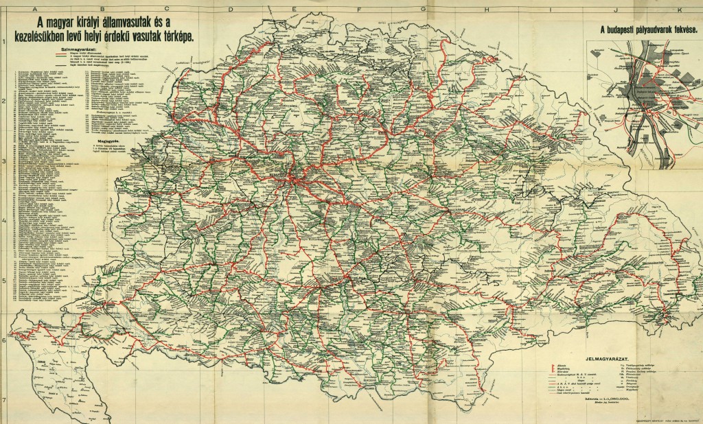 Magyarország egykori vasúthálózata