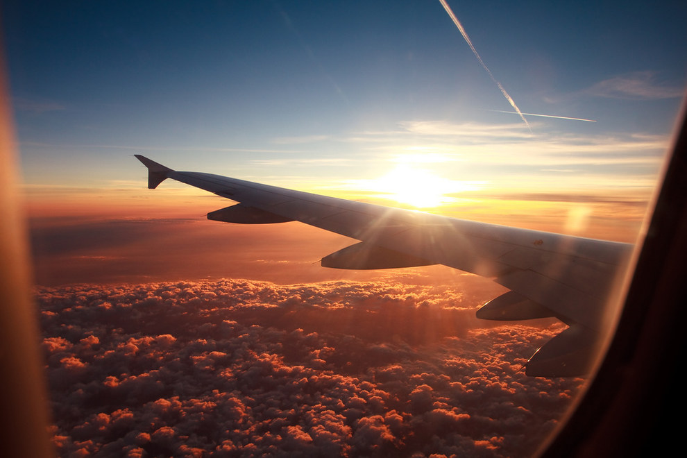 39 csodálatos fotó a repülőgép ablakából