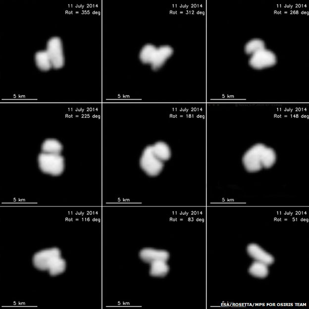 Kettős üstökös a Rosetta űrszonda célpontja