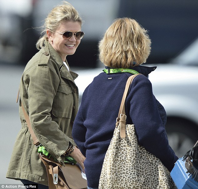 Schumacher felesége mosolyogva jelent meg a nyilvánosság előtt egy lovas versenyen 