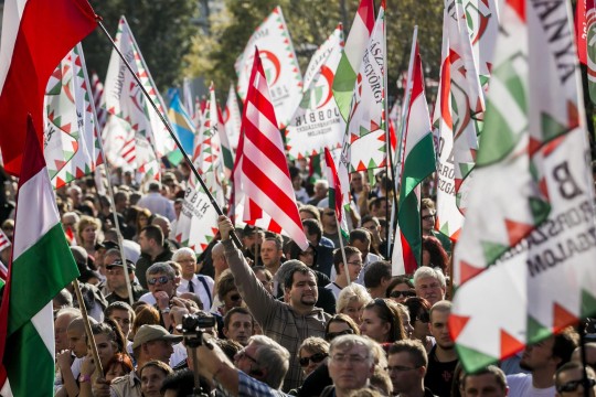 Jobbik-followers-attend-rally-to-mark-57th-anniversary-of-Hungari