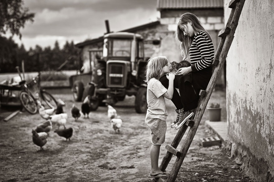 Egy édesanya különleges fotói a lengyel vidéki nyárról