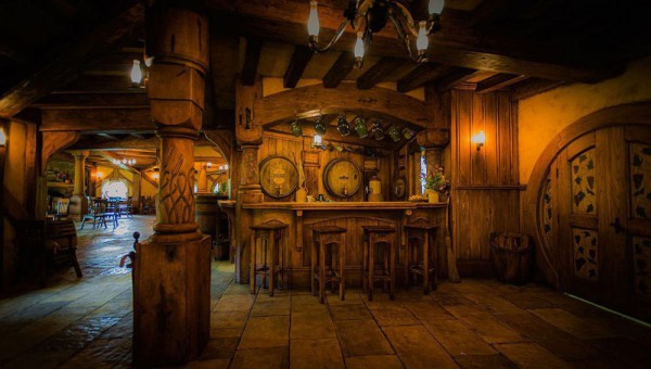 Hobbit themed Green Dragon Pub Opened in Hobbiton