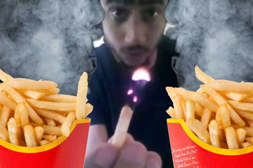 Be-very-afried-Watch-shocking-clip-of-man-SMOKING-McDonalds-chip (1)