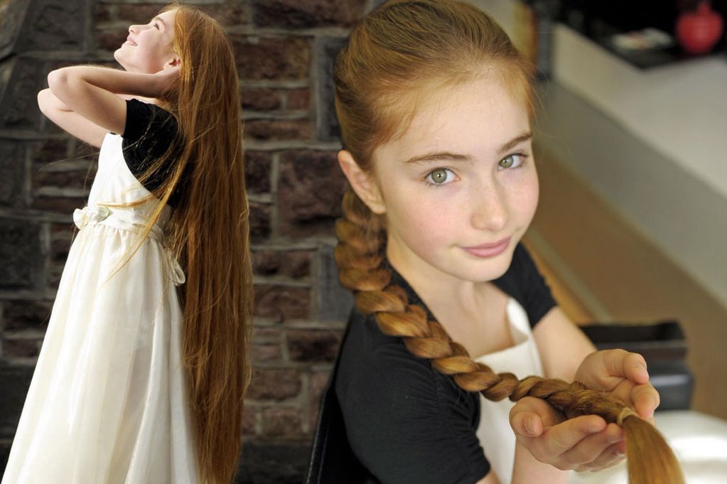 1 méter hosszú haja van a walesi Aranyhajnak! - videó